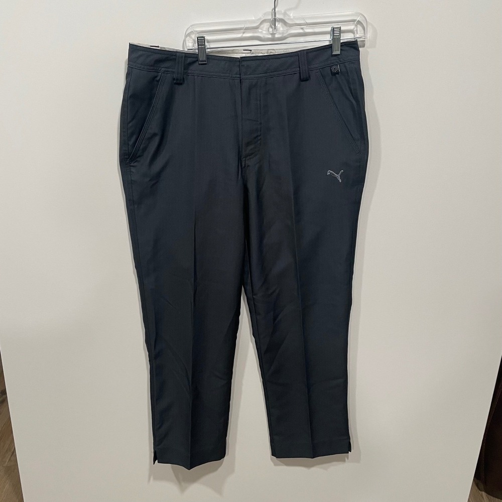 Puma Monolite Pant Black Turbulence Golf Performance Mens 34x34 Dry Cell